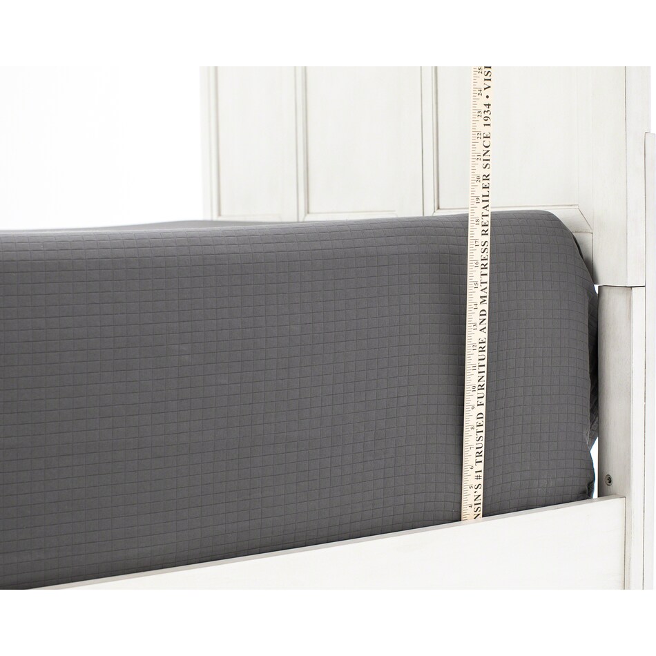 intc white queen bed headboard qwp  