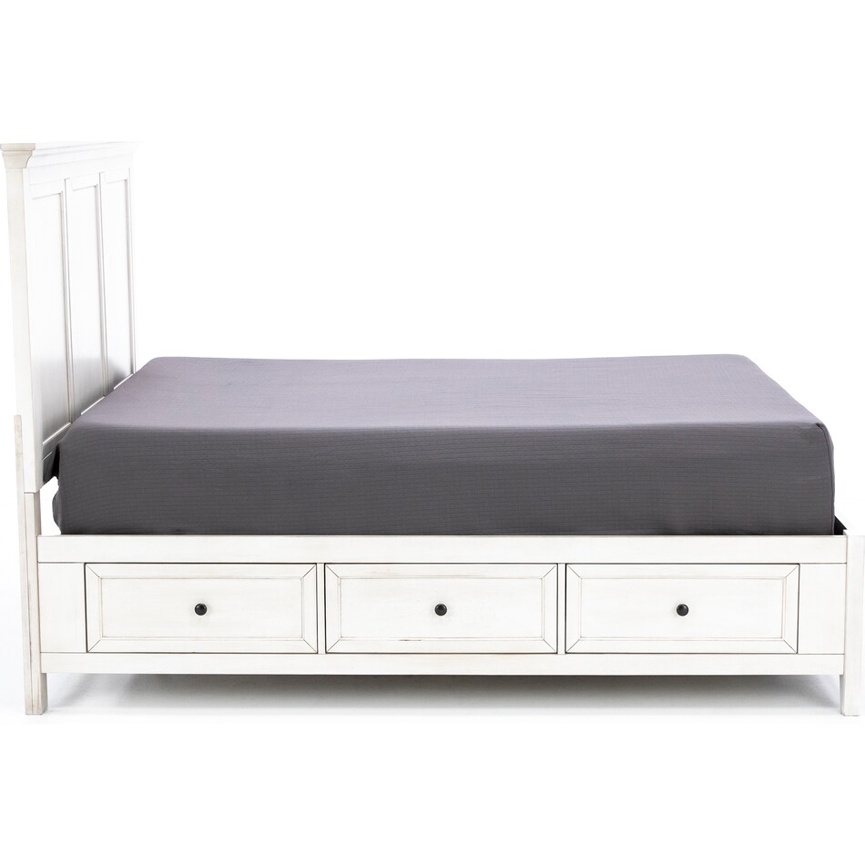 intc white queen bed headboard qws  