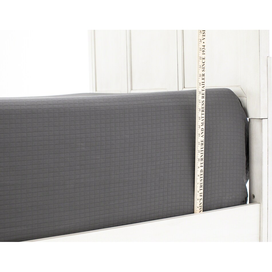 intc white queen bed headboard qws  