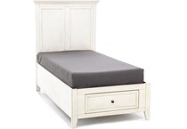 intc white twin bed package tsp  
