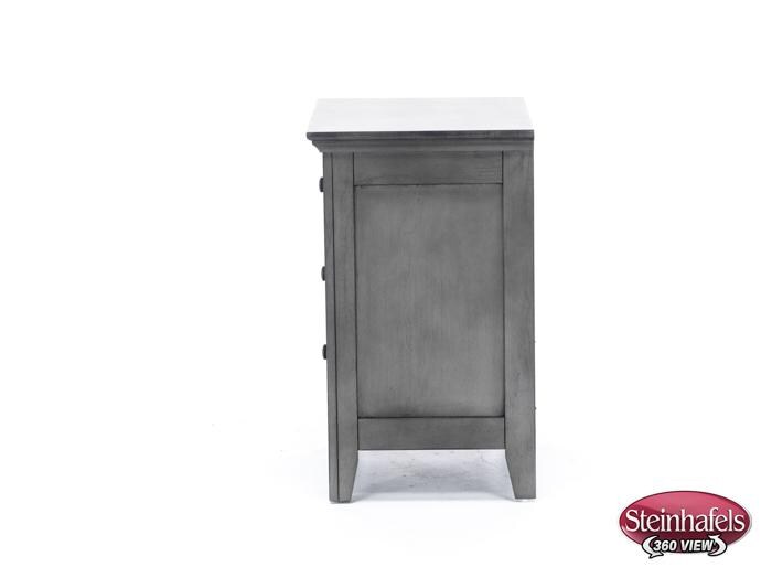 intercon inc grey three drawer  image   
