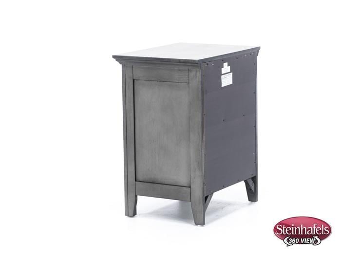 intercon inc grey three drawer  image   