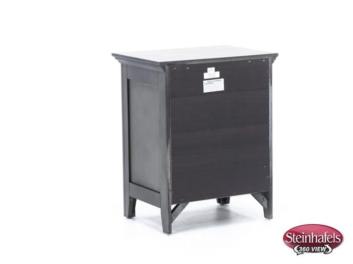 intercon inc grey three drawer  image   