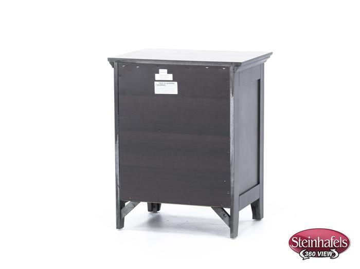 intercon inc grey three drawer  image   