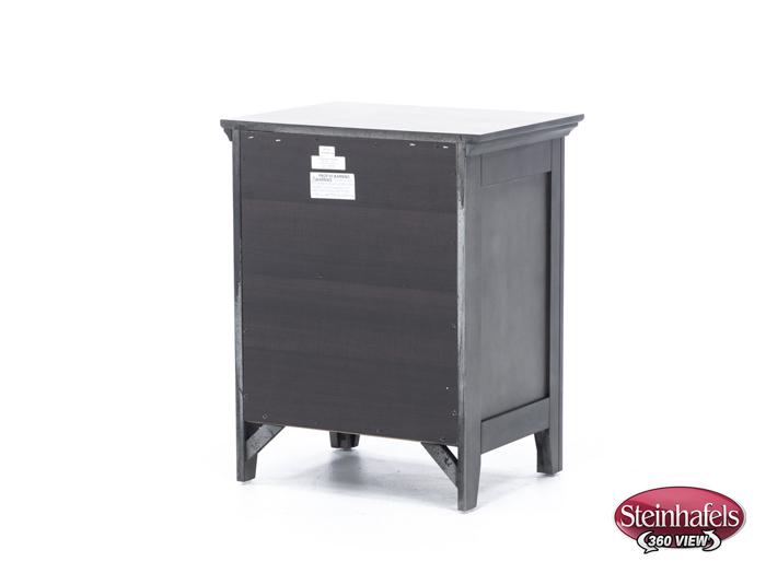 intercon inc grey three drawer  image   