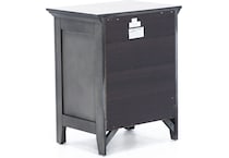 intercon inc grey three drawer   