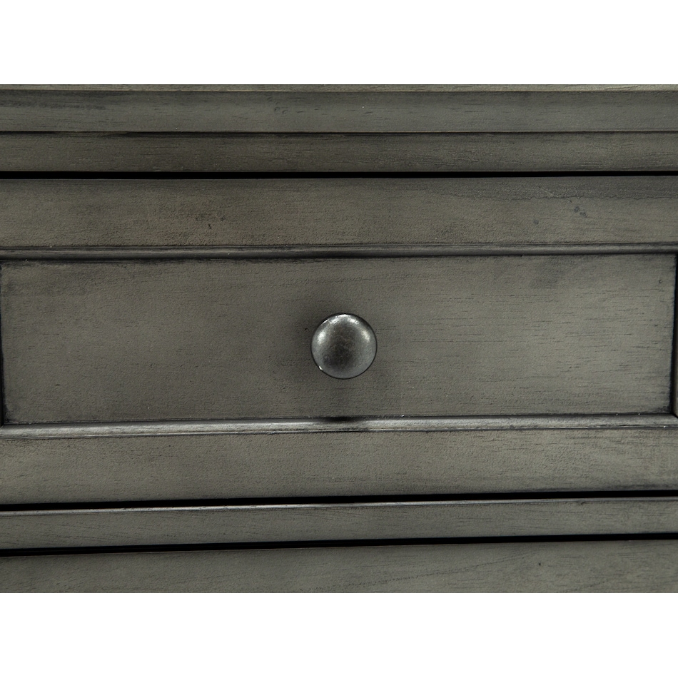 intercon inc grey three drawer   