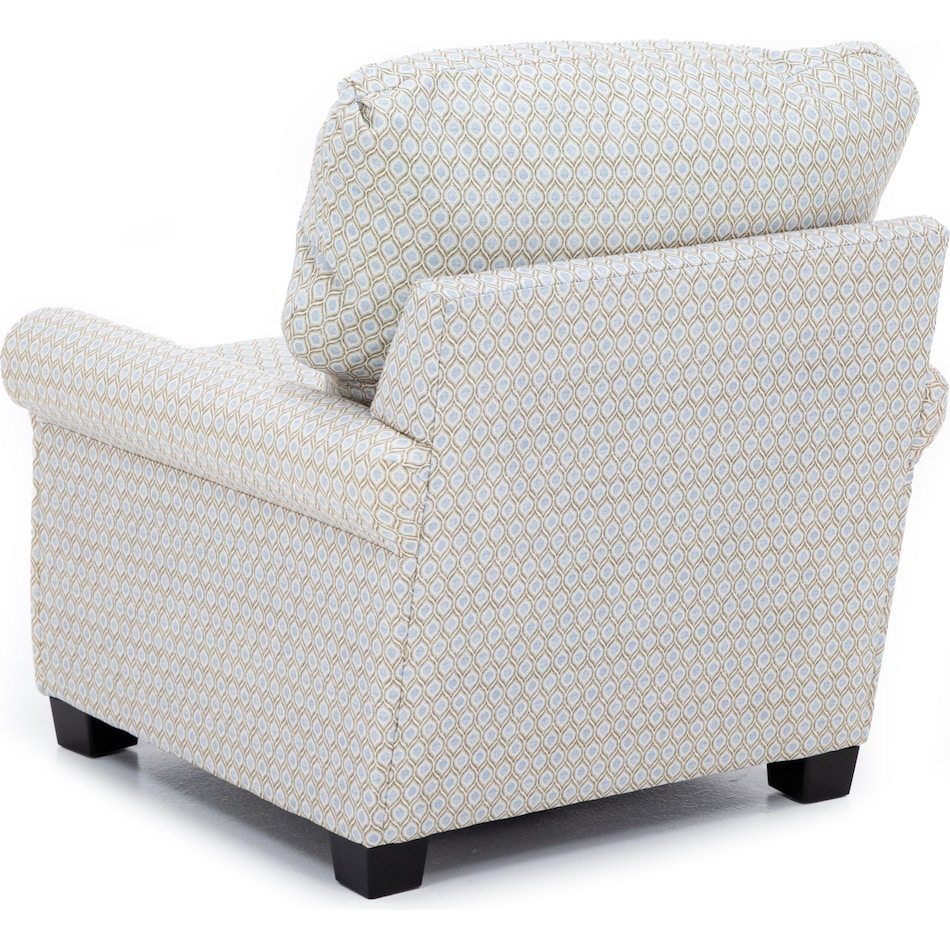 jack blue accent chair z  