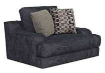 jack blue chair and a half   