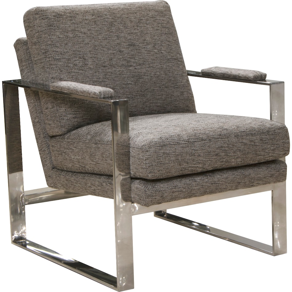 jack grey accent chair   