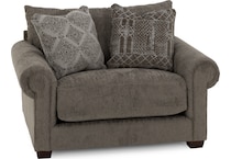 jack grey chair and a half z  