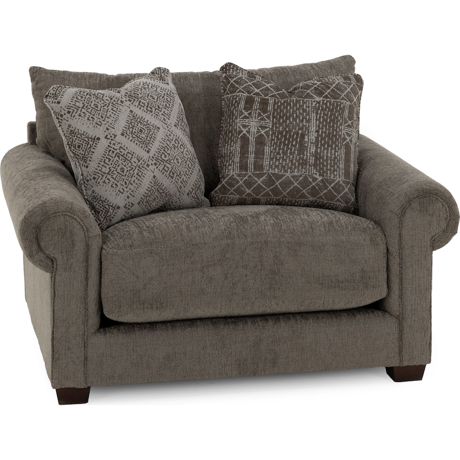 jack grey chair and a half z  