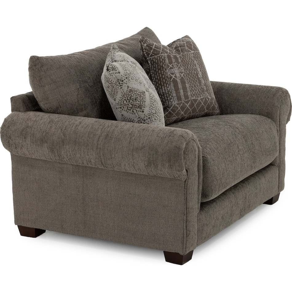 jack grey chair and a half z  