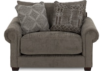 jack grey chair and a half z  