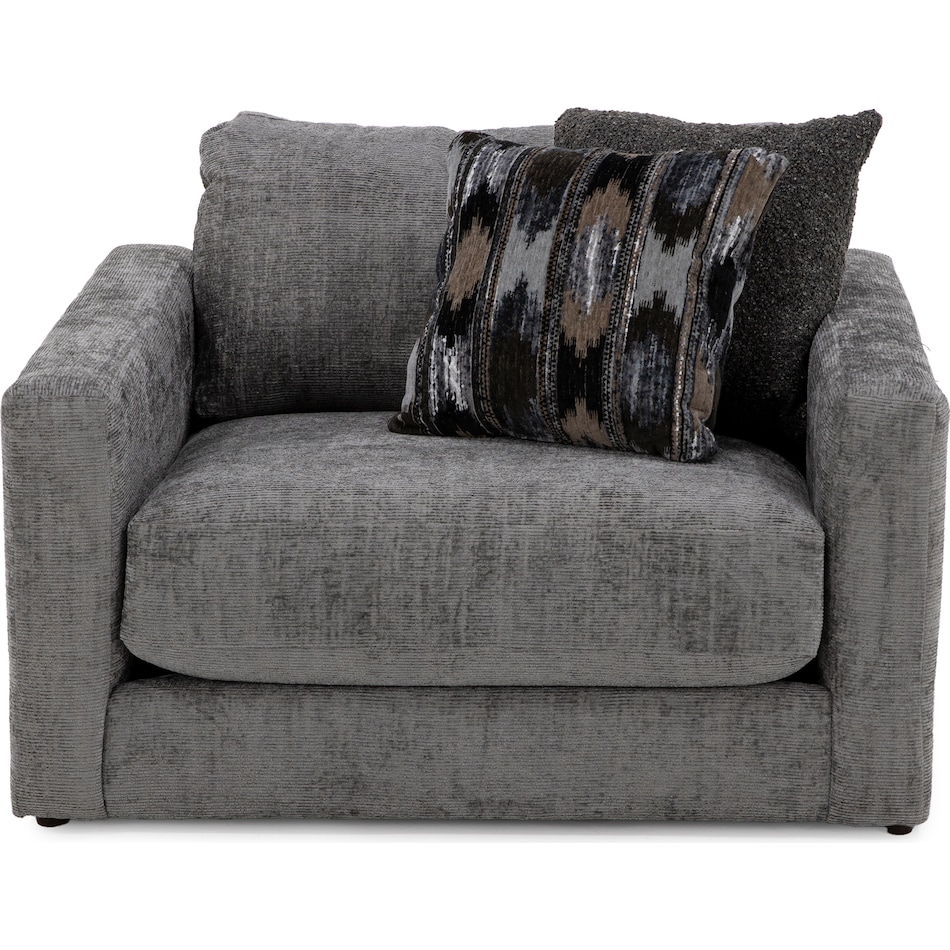 jack grey chair and a half z  