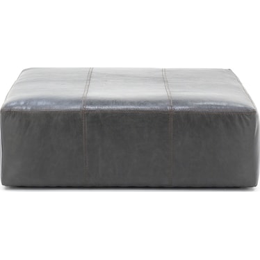Camden Leather Cocktail Ottoman