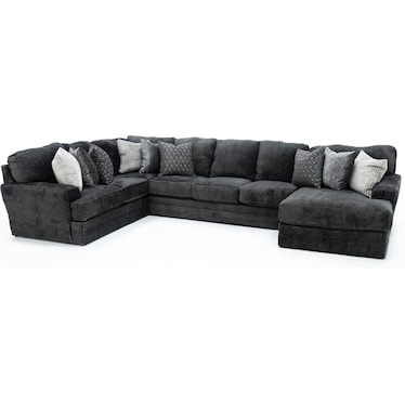 Snuggler 3-Pc. Chaise Sectional