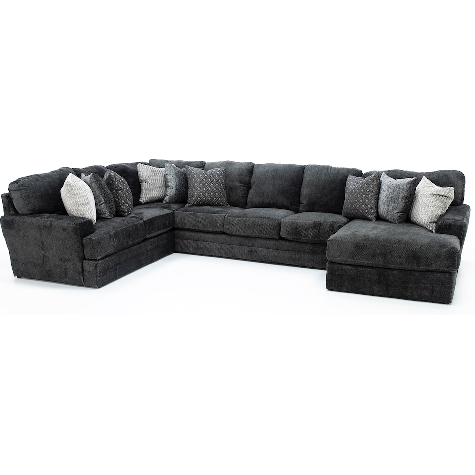 jack grey sta fab sectional pieces pk  