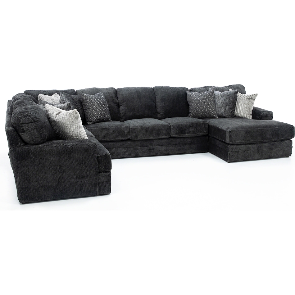 jack grey sta fab sectional pieces pk  