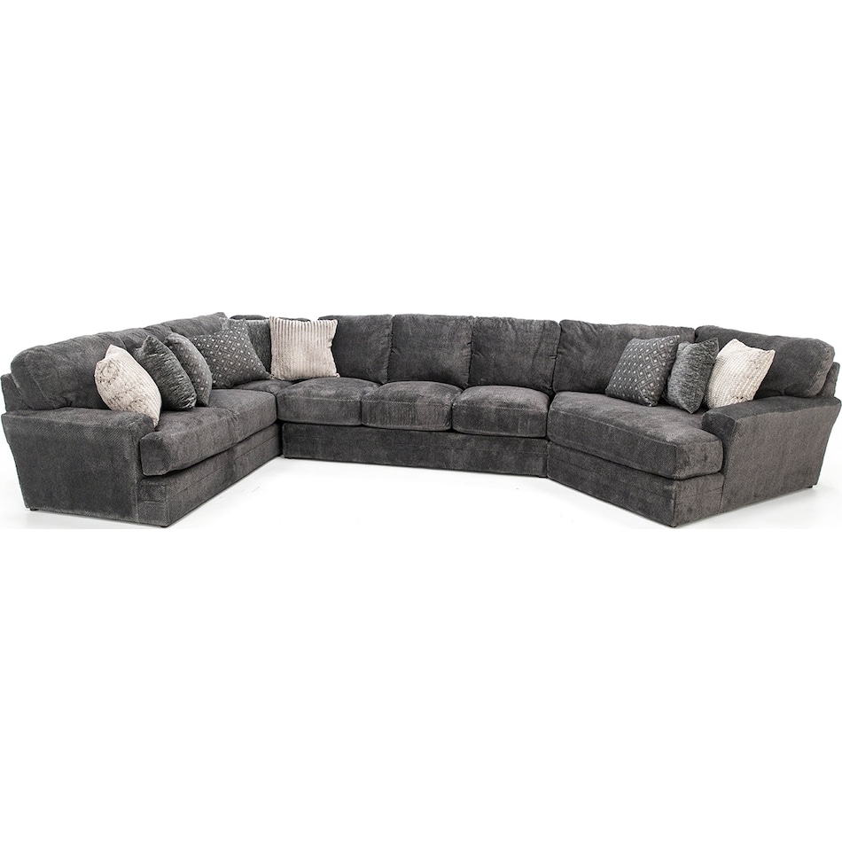 jack grey sta fab sectional pieces zpk  