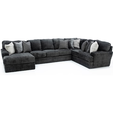 Snuggler 3-Pc. Chaise Sectional