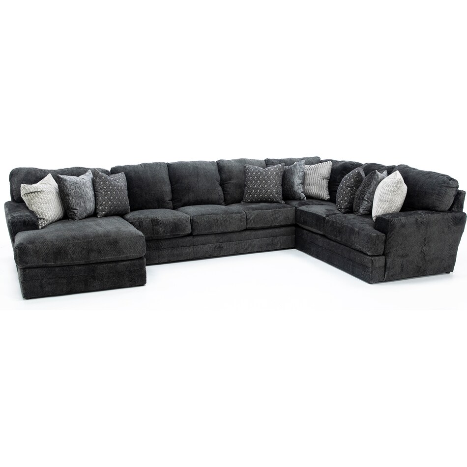 jack grey sta fab sectional pieces pk  