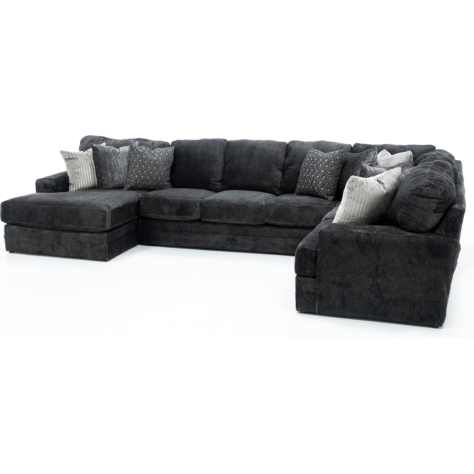 jack grey sta fab sectional pieces pk  