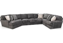 jack grey sta fab sectional pieces qpk  