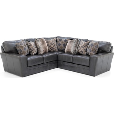 Camden 2-Pc. Leather Sectional