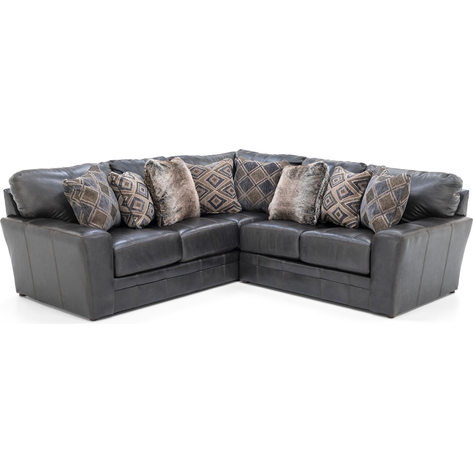 jack grey sta lth sectional pk  