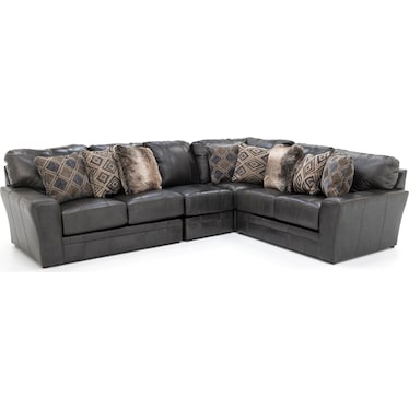 Camden 4-Pc. Leather Sectional