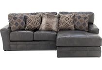 jack grey sta lth sectional pk  