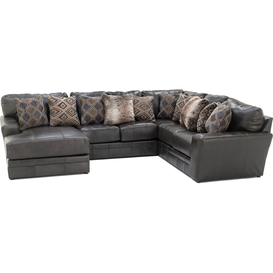 jack grey sta lth sectional pk  