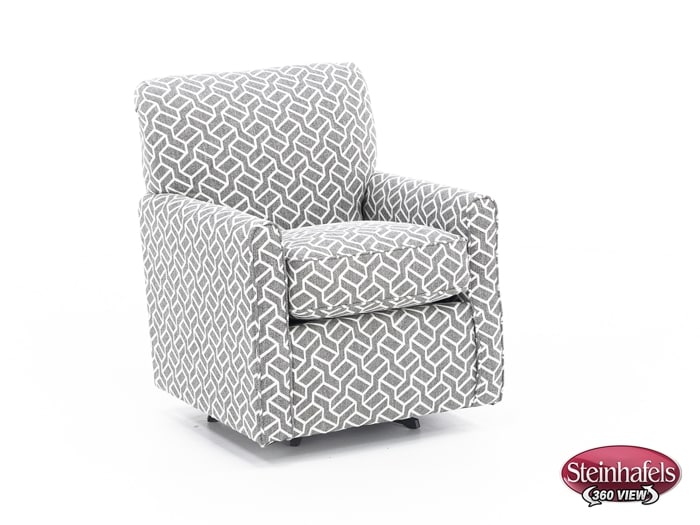 jack grey swivel chair  image   