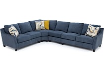 jackson mfg co blue sta fab sectional pieces pkg  