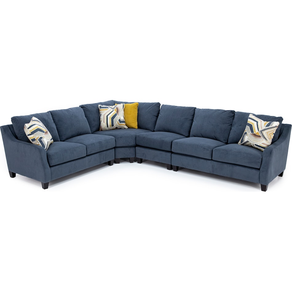 jackson mfg co blue sta fab sectional pieces pkg  