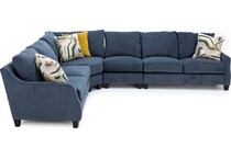 jackson mfg co blue sta fab sectional pieces pkg  