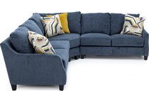 jackson mfg co blue sta fab sectional pieces zpkg  