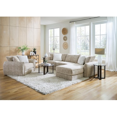 Mecca 2-Pc. Chaise Sofa