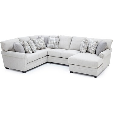 Dixie 3-Pc. Sectional