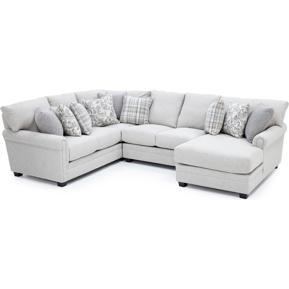 jackson mfg co brown sta fab sectional pieces zpkg  