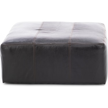 Camden Leather Cocktail Ottoman