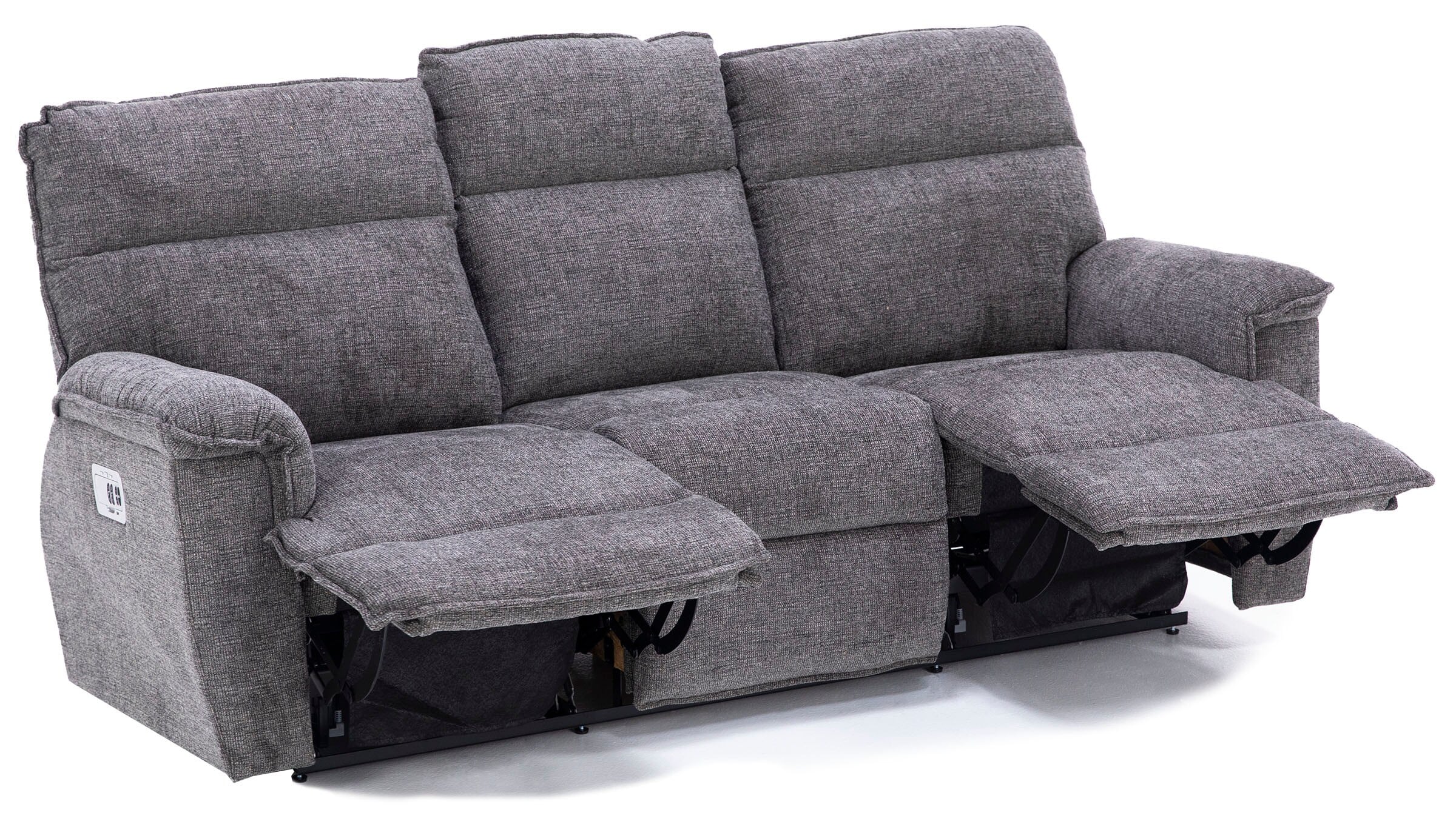 Jay Power Headrest Reclining Sofa With Dual Wireless Remotes
