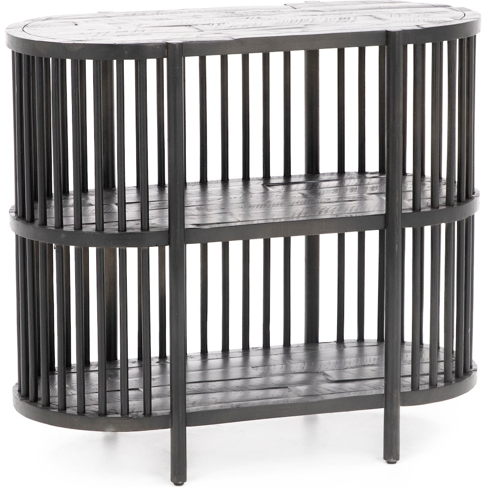 jfra black hall entry table wandr  