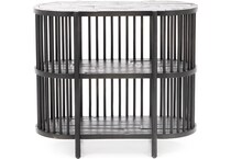 jfra black hall entry table wandr  