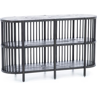Geo Rey Black 54" Console