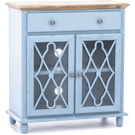 Sanibel Blue Bisque Cabinet