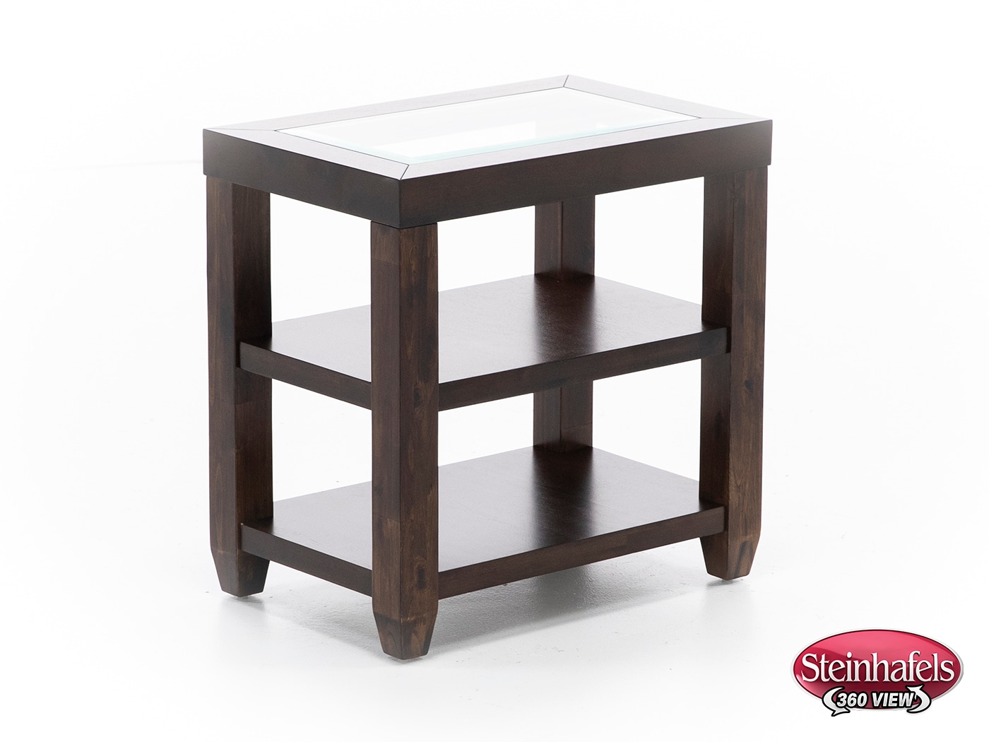 jfra brown chairside table  image ess  