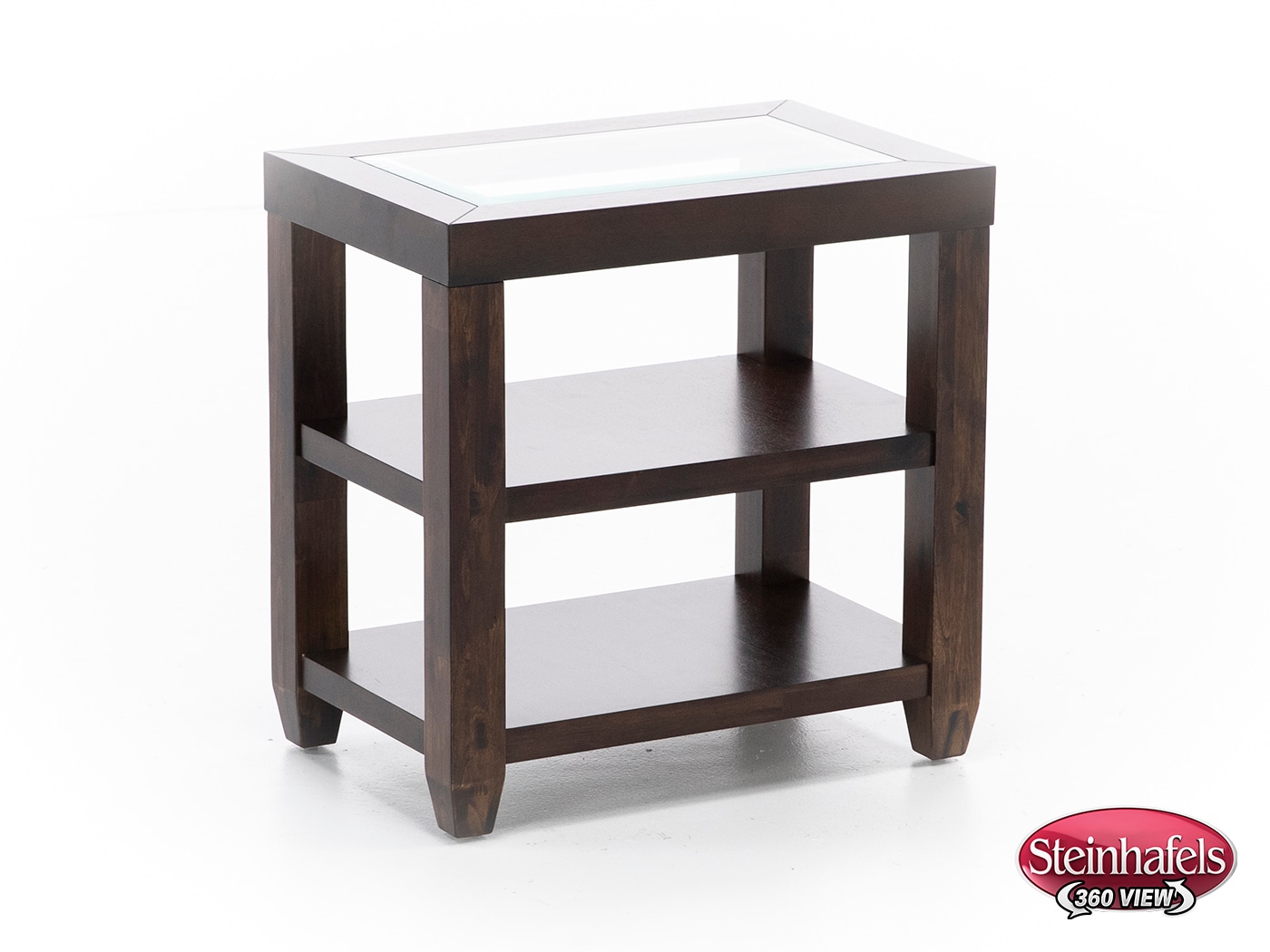 jfra brown chairside table  image ess  