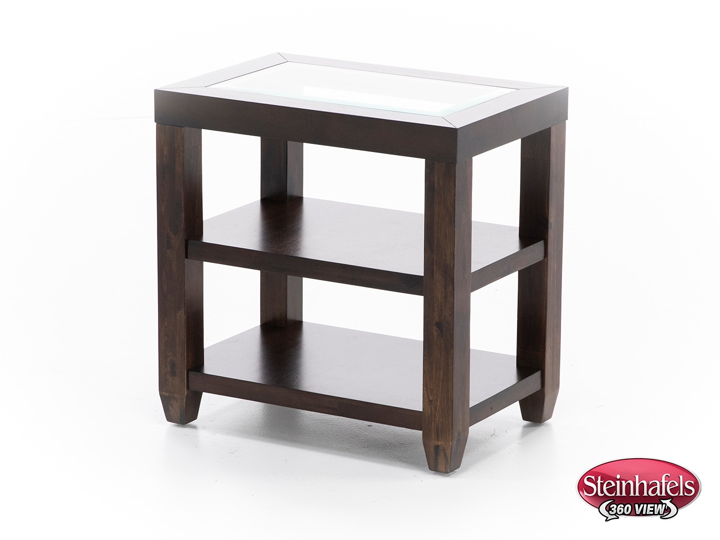 jfra brown chairside table  image ess  